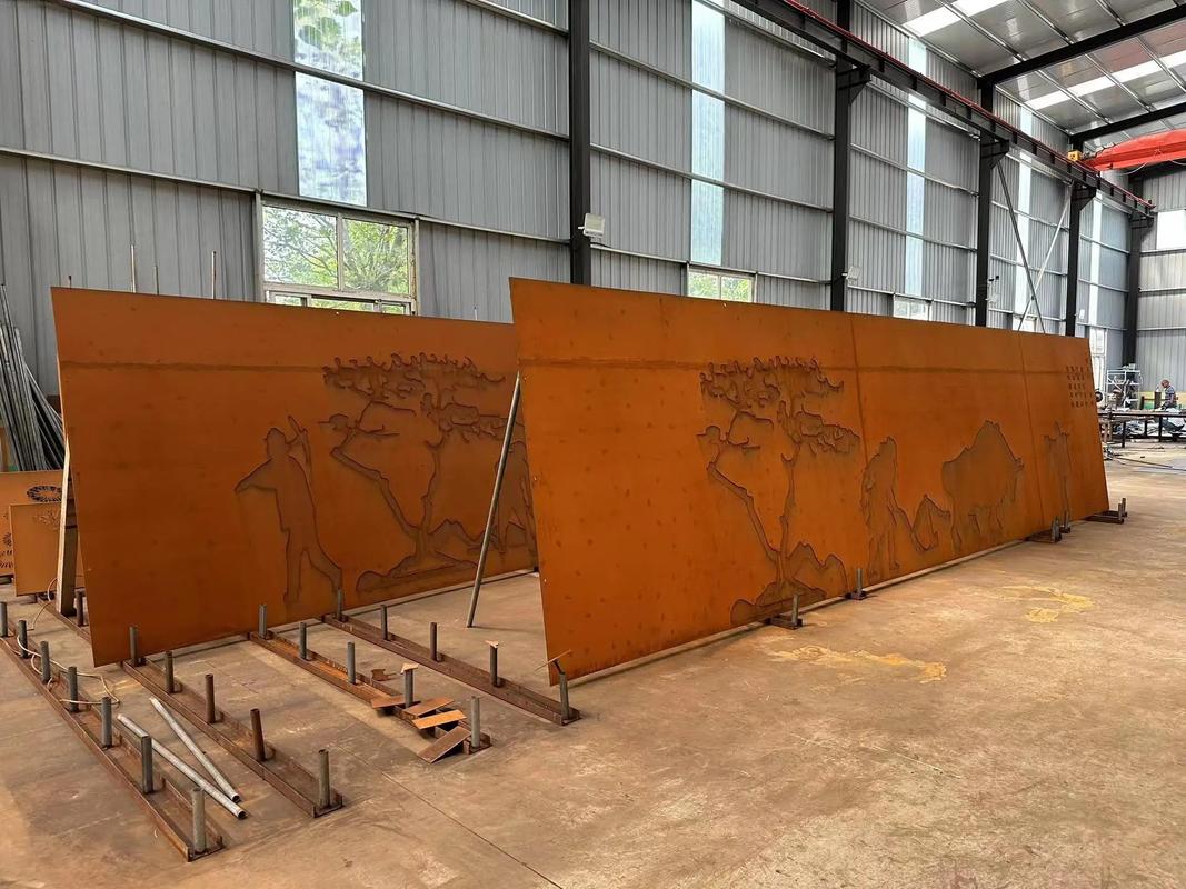 和平耐候钢幕墙