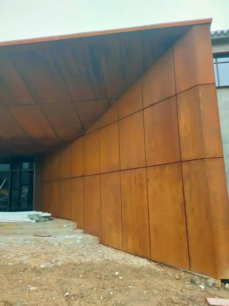 和平锈钢板幕墙