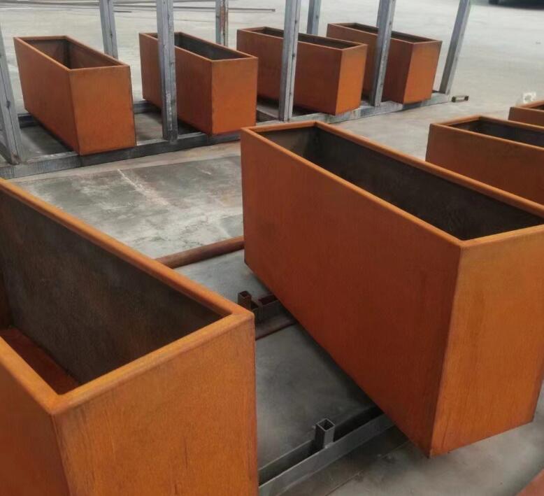 和平耐候钢花箱